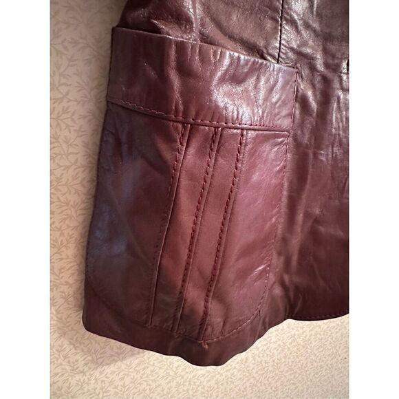 P.B.D. International leather jacket - Picture 3 of 12